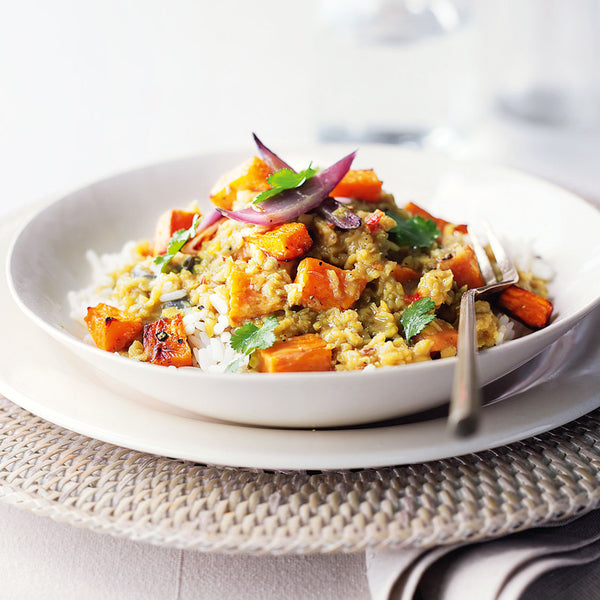 #RecipeSaviours: Lentil Dahl With Roasted Sweet Potato - Secret Saviours