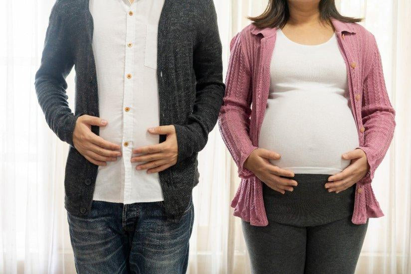 Men can suffer pregnancy symptoms too-Secret Saviours