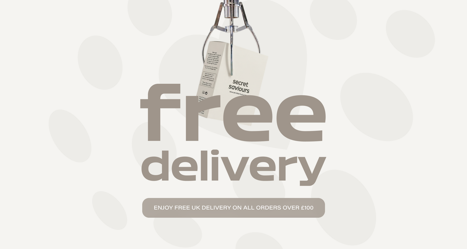 Enjoy FREE UK delivery on all orders over £100