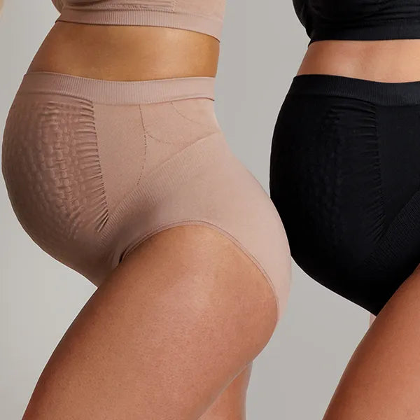 2 pack of high-waisted belly-controlling underwear for women, postpartum  buttocks lifting, stomach tightening and belly-controlling pants, shaping  and shaping pants, large size