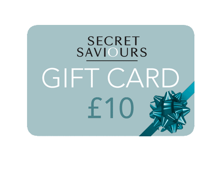 Secret Saviours-Geschenkkarte